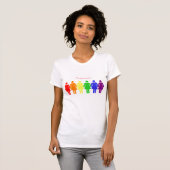 Rechten van de vrouw 2017 LGBTQIA T-shirt (Voorkant volledig)