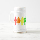 Rechten van de vrouw 2017 LGBTQIA Thunder_Cove Bierpul (Voorkant links)