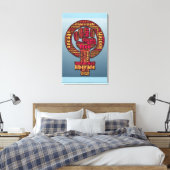 Rechten van de vrouw 2017 opgevoerd als eerste Thu Canvas Afdruk (Insitu (Slaapkamer))