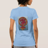 Rechten van de vrouw 2017 opgevoerd als eerste Thu T-shirt (Achterkant)