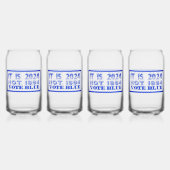 Rechten van de vrouw blikvorm glas (Achterkant)