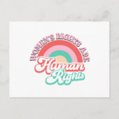 Rechten van de vrouw briefkaart (Voorkant)