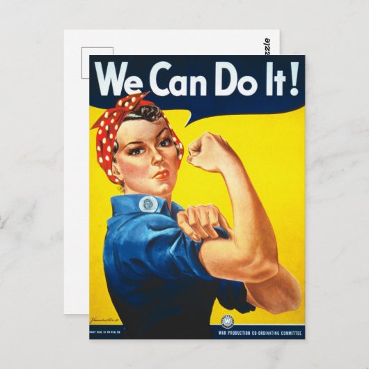  rechten van de vrouw briefkaart (Voorkant / Achterkant)