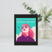 Rechten van de vrouw | De "sky" is de limietillust Briefkaart (Staand voorkant)