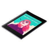 Rechten van de vrouw | De "sky" is de limietillust Notitieboek (Linkerzijde)