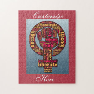 Rechten van de vrouw opgeheven vanaf 2017 LGBTQIA Legpuzzel