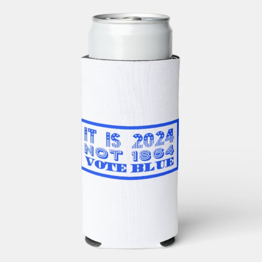 Rechten van de vrouw seltzer blikjeskoeler (Seltzer Achterkant)