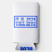 Rechten van de vrouw seltzer blikjeskoeler (Achterkant)