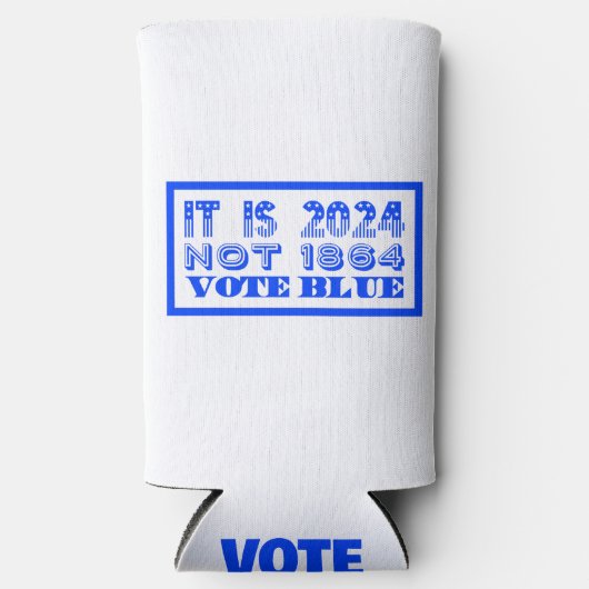 Rechten van de vrouw seltzer blikjeskoeler (Voorkant)