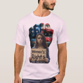 Rechten van de vrouw t-shirt (Voorkant)