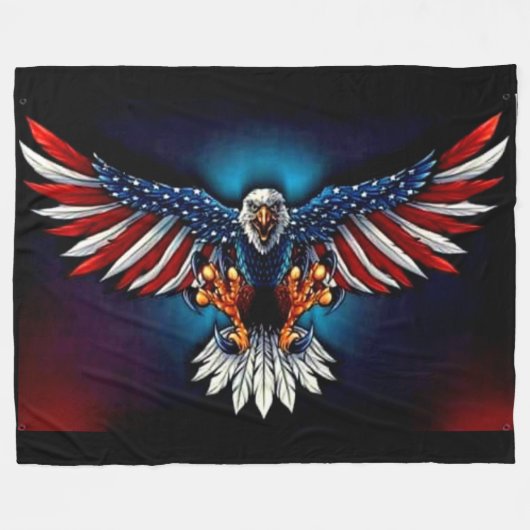 RECHTEN VAN HET ELGF FLEECE DEKEN (Voorkant (Horizontaal))