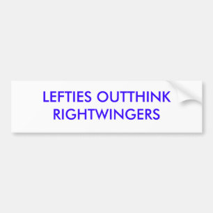 RECHTEN VAN UITSTEKENDE INSTANTIES BUMPERSTICKER