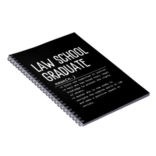 Rechtenfaculteit afstuderen notitieboek (Rechterzijde)