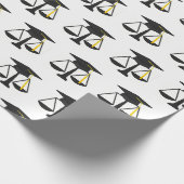 Rechtenschool Afstuderen Cadeaupapier (Hoek)