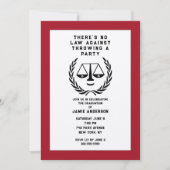 Rechtenschool Afstuderen Kaart (Voorkant)