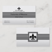 rechtenstudent visitekaartje (Voorkant / Achterkant)