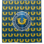 Rechter-advocaat-generaal JAG Corps Douchegordijn (Voorkant)