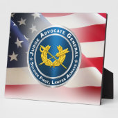 Rechter-advocaat-generaal "JAG Corps" Fotoplaat (Zijkant)