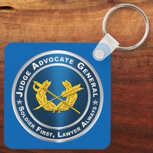 Rechter-advocaat-generaal Sleutelhanger (Achterkant)