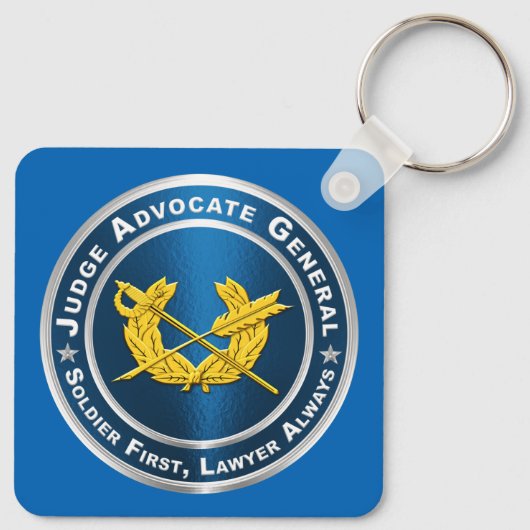 Rechter-advocaat-generaal Sleutelhanger (Achterkant)
