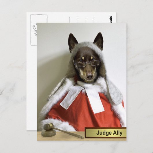 Rechter Ally Briefkaart (Voorkant / Achterkant)