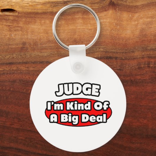 Rechter...Big Deal Sleutelhanger (Voorkant)