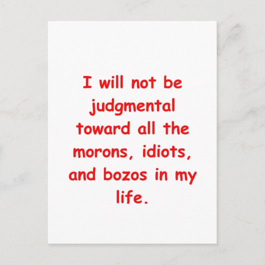 RECHTER BRIEFKAART (Voorkant)