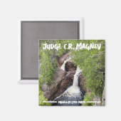 Rechter C.R. Magney State Park Magnet (Voorkant / Achterkant)