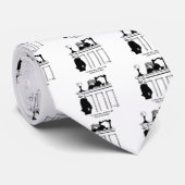 Rechter Cartoon 4588 Stropdas (Opgerold)