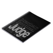 Rechter Extraordinaire Notitieboek (Linkerzijde)