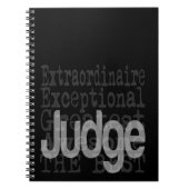 Rechter Extraordinaire Notitieboek (Voorkant)