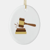 Rechter Gavel Keramisch Ornament (Rechts)
