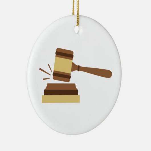 Rechter Gavel Keramisch Ornament (Rechts)