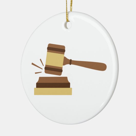 Rechter Gavel Keramisch Ornament (Links)