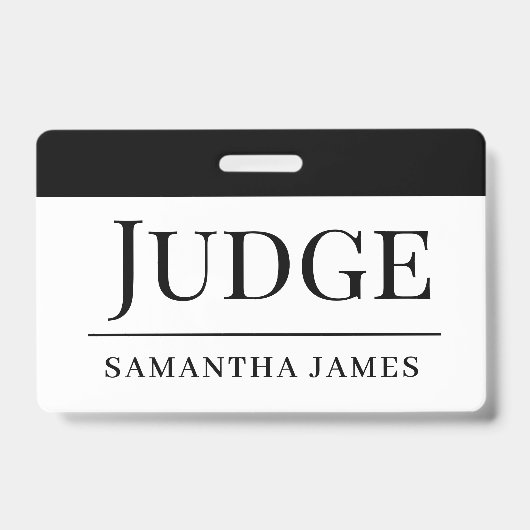 Rechter Gepersonaliseerde Naambadge Badge (Voorzijde)