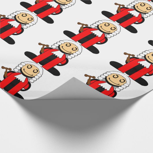 Rechter (gewoon) cadeaupapier (Hoek)