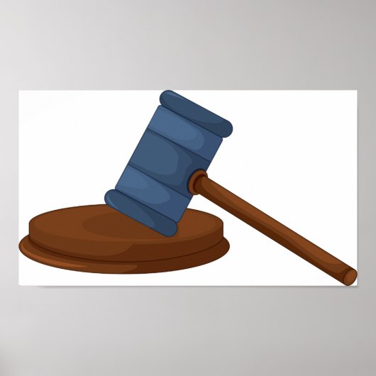 Rechter hamer poster (Voorkant)
