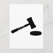 Rechter hammer briefkaart (Voorkant)