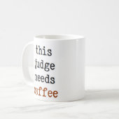 rechter heeft koffie Mok nodig (Voorkant links)