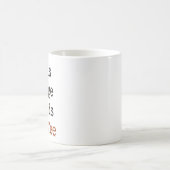 rechter heeft koffie Mok nodig (Center)