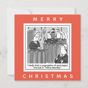 Rechter in de rechtbank verdedigt Carol Singers Kaart