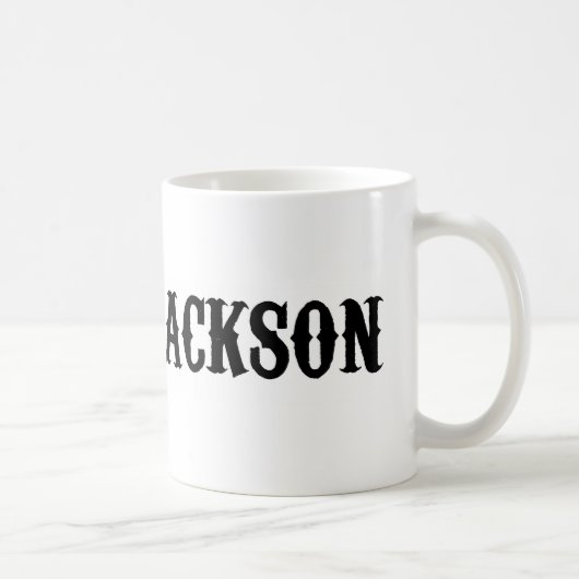 Rechter Jackson Logo Mok (Rechts)