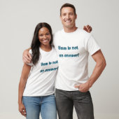 Rechter Judy Gezegde T-shirt (Unisex)