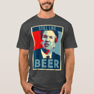  rechter Kavanaugh Ik vind bier leuk T-shirt