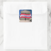 Rechter Kavanaugh U.S. Supreme Court bevestigen Vierkante Sticker (Tas)