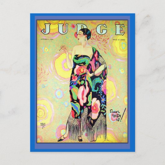 Rechter Magazine Hoesje 1926 Briefkaart (Voorkant)