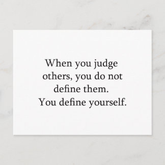 Rechter niet briefkaart