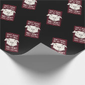 Rechter niet op Pitbull Wrapping Paper Cadeaupapier (Hoek)