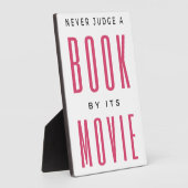 Rechter nooit een boek door het is film ik fotoplaat (Zijkant)