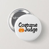 Rechter Pumpkin van het Costume Halloween Ronde Button 5,7 Cm (Voorkant /achterkant)